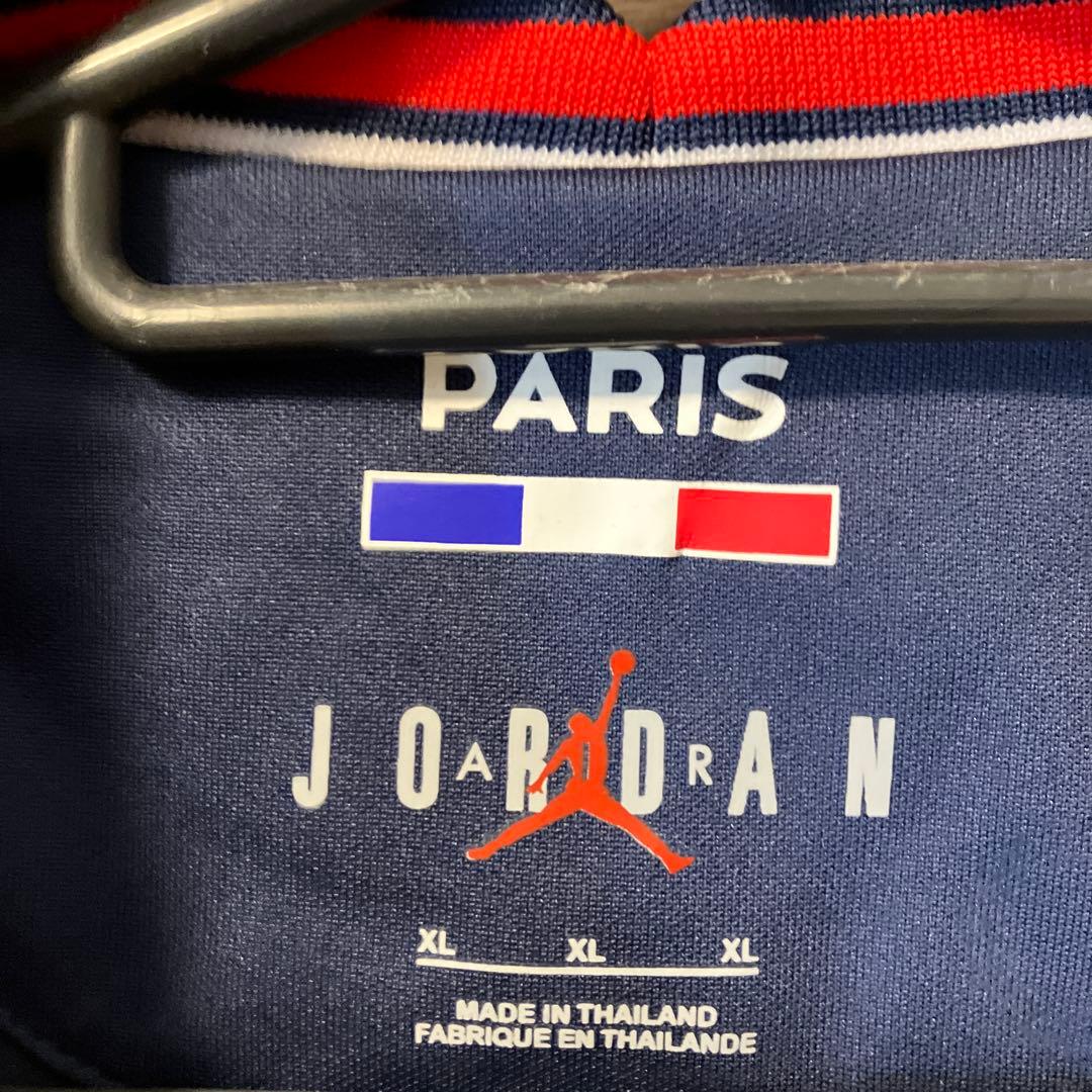パリ・サンジェルマン Jordan シャツ XL ネイビー