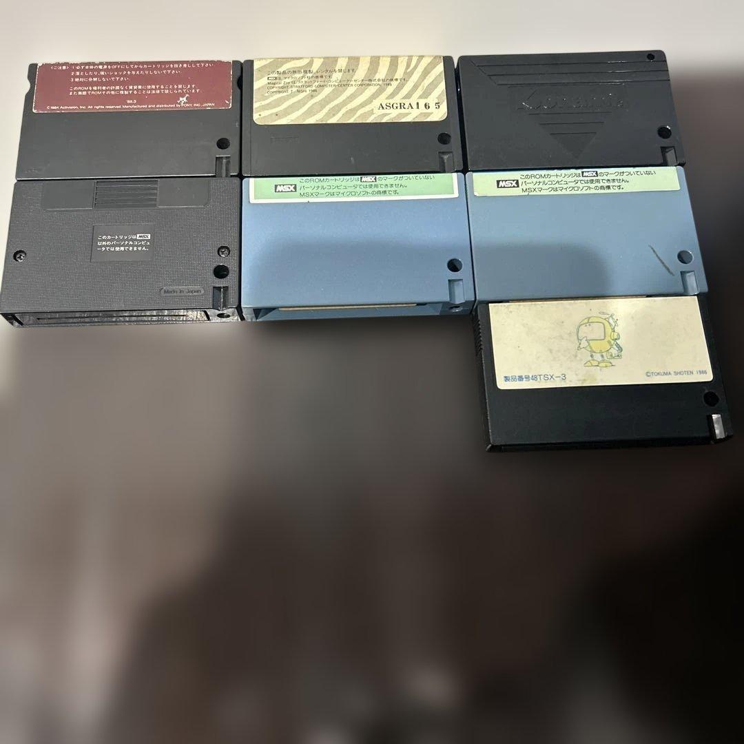 MSX7本セット 動作未確認