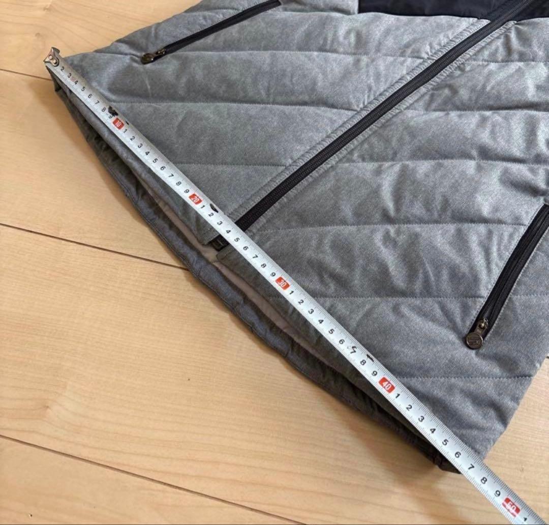 デサント　DESCENTE ゴルフ　中綿　ダウン90% ジャケット　M グレー黒