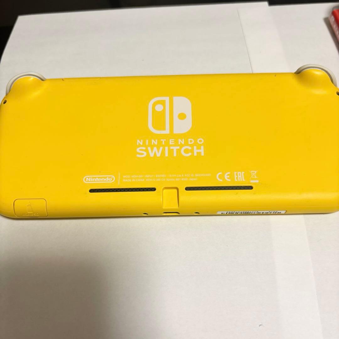 【あつ森付き】Nintendo Switch Lite イエロー ケース付き