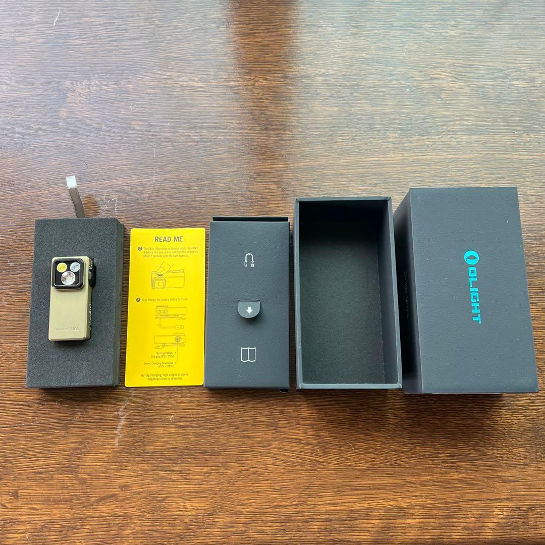 OLIGHT Oclip Ultra OAL合金製　オリーブグリーン