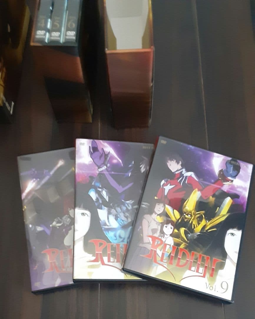 ライディーン　 DVD　９巻セット