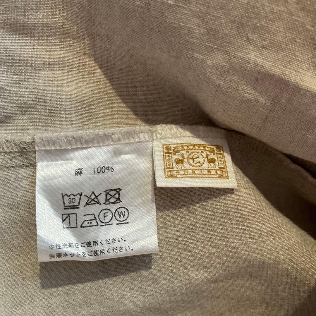 麻のワンピース 中川政七商店