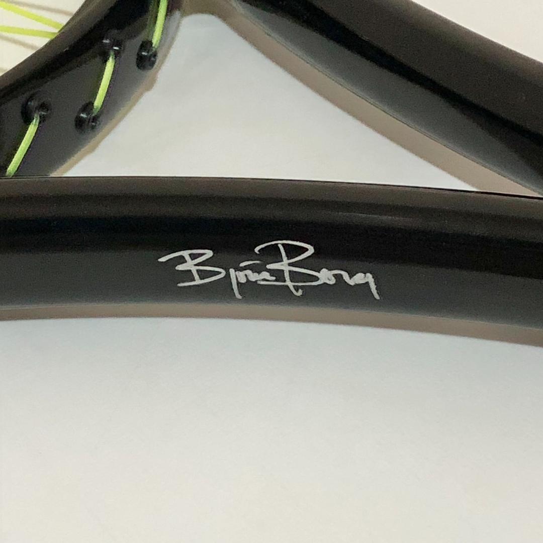 【美品】 Björn Borg サイン入 ブラックラケット ケース付