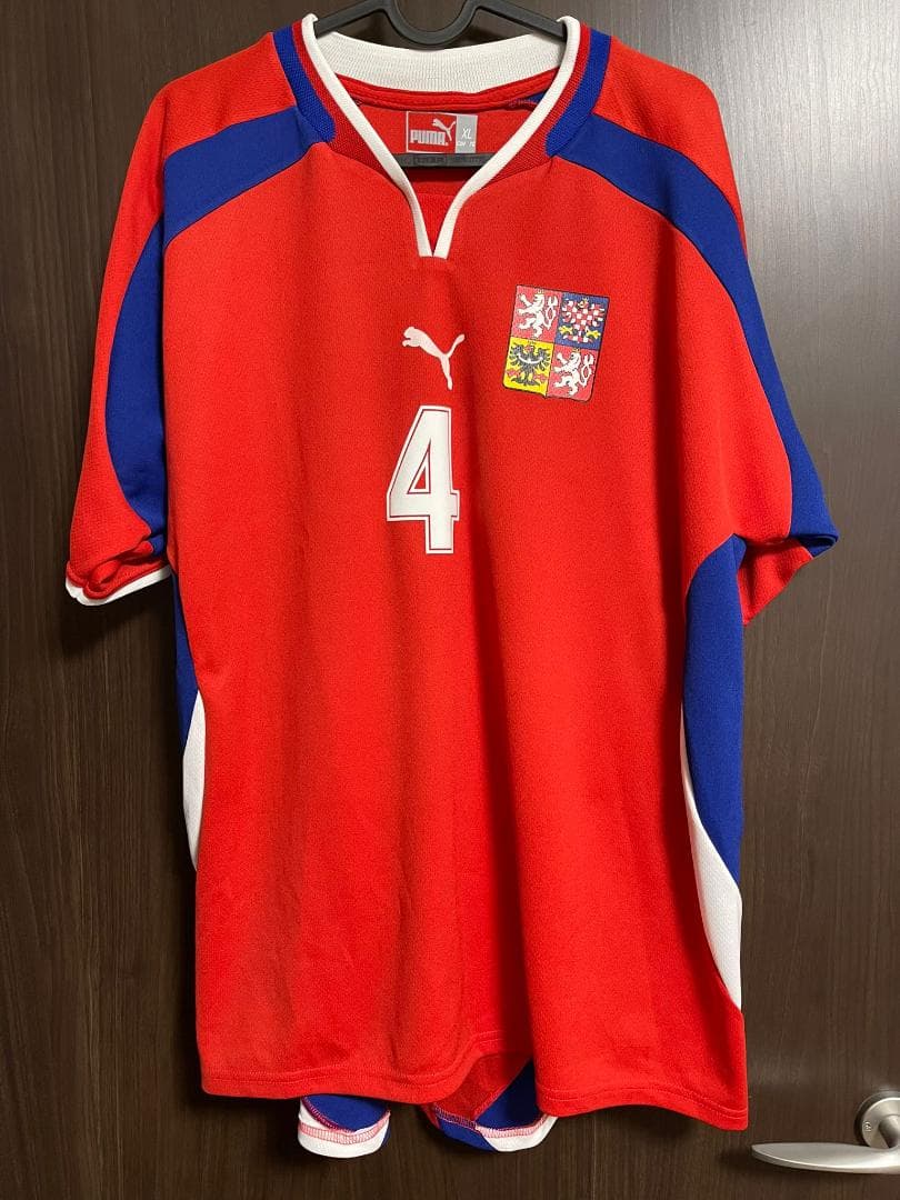 チェコ代表 2000 H XL ネドベド 4 正規品 NEDVED ユニフォーム