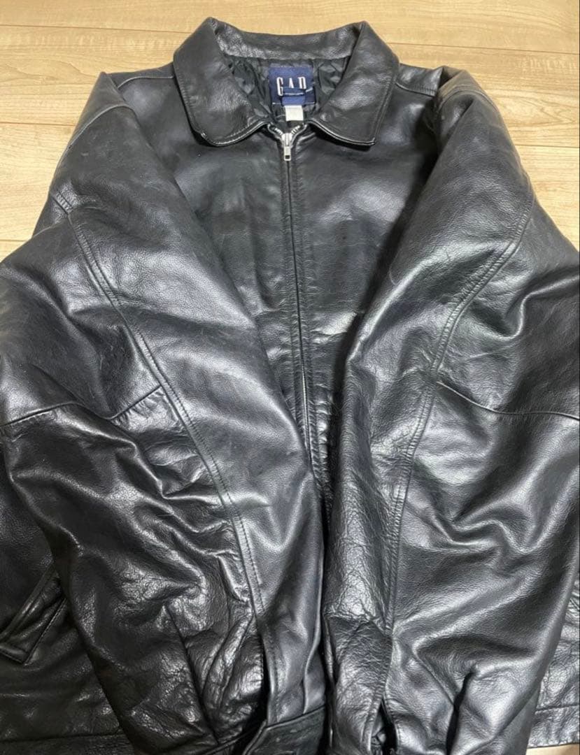 OLD GAPレザージャケット　スポーツジャケットタイプ　野村訓市