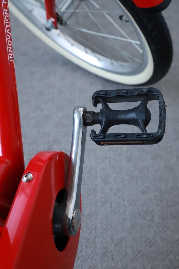 [横浜市内直渡し]アサヒ 18インチ 自転車 赤色