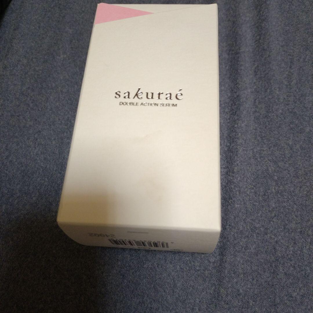 サクラエ　ダブルアクションセラム　33ml　サンプル付き