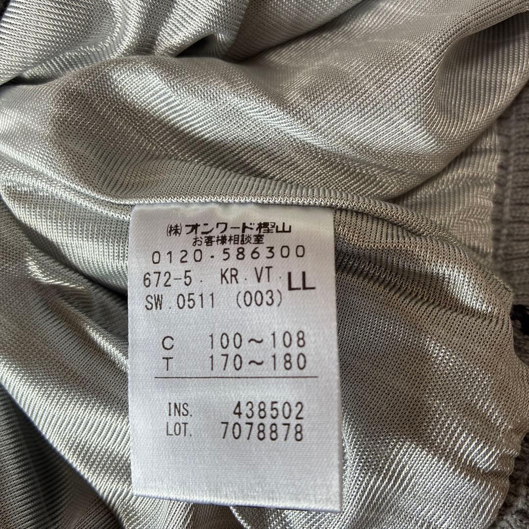 23区GOLF ゴルフウェア　エアシャット裏地付き　セーター size LL
