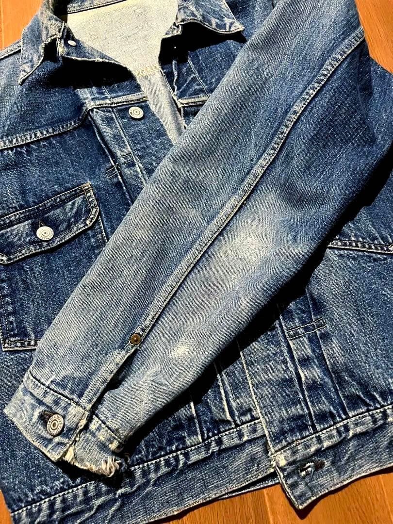50年代 ビンテージ リーバイス セカンド 507XX片面タブ 最初期 革パッチ
