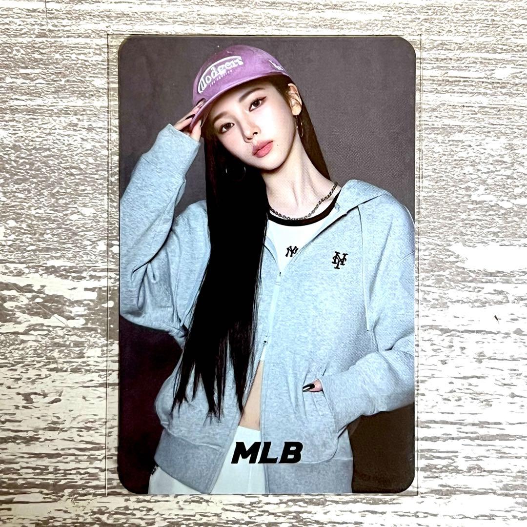 MLB ビーニー クリーム 猫耳 韓国 karina 特典付き