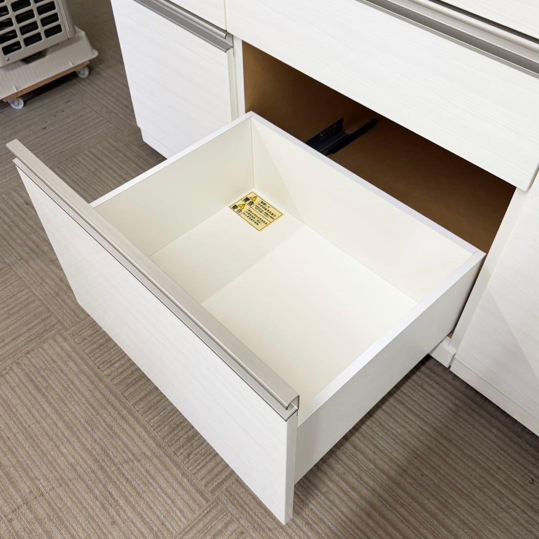 定価174,000円♪ ニトリ 160cm幅キッチンボード(リガーレ160KB)