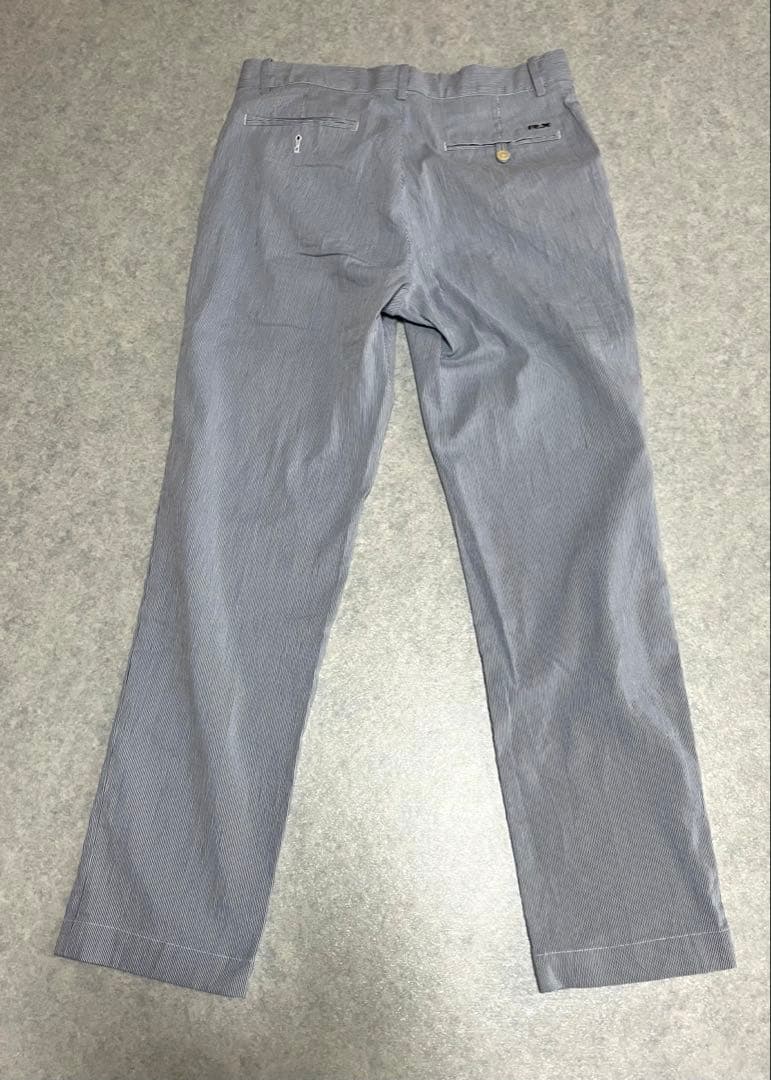 90,sRLX RALPH LAUREN ストライプ柄パンツ