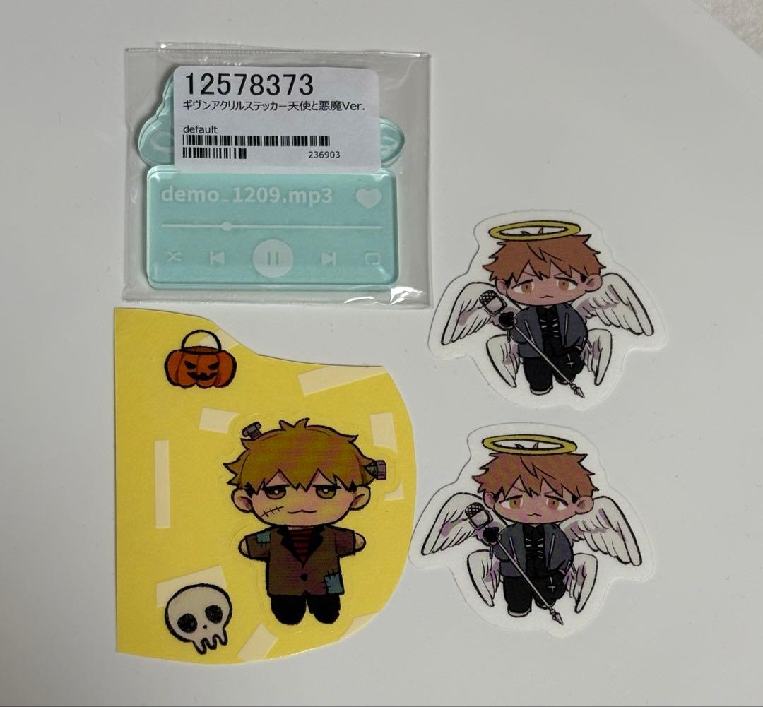 ギヴン10th mix アニメDVD付き限定版 ギヴン展特典色紙(吉田由紀)