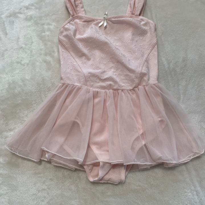 チャコット バレエ レオタード ♡120 チュール　スカート付き chacott