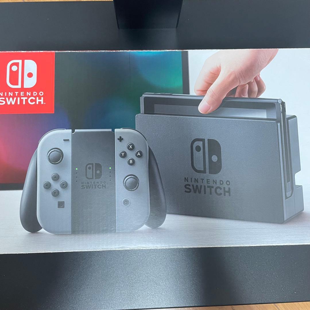 ニンテンドースイッチ グレー+付属ソフト❶❷