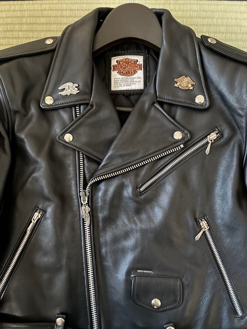 Harley-Davidson ハーレーダビットソン　ライダースダブルジャケット