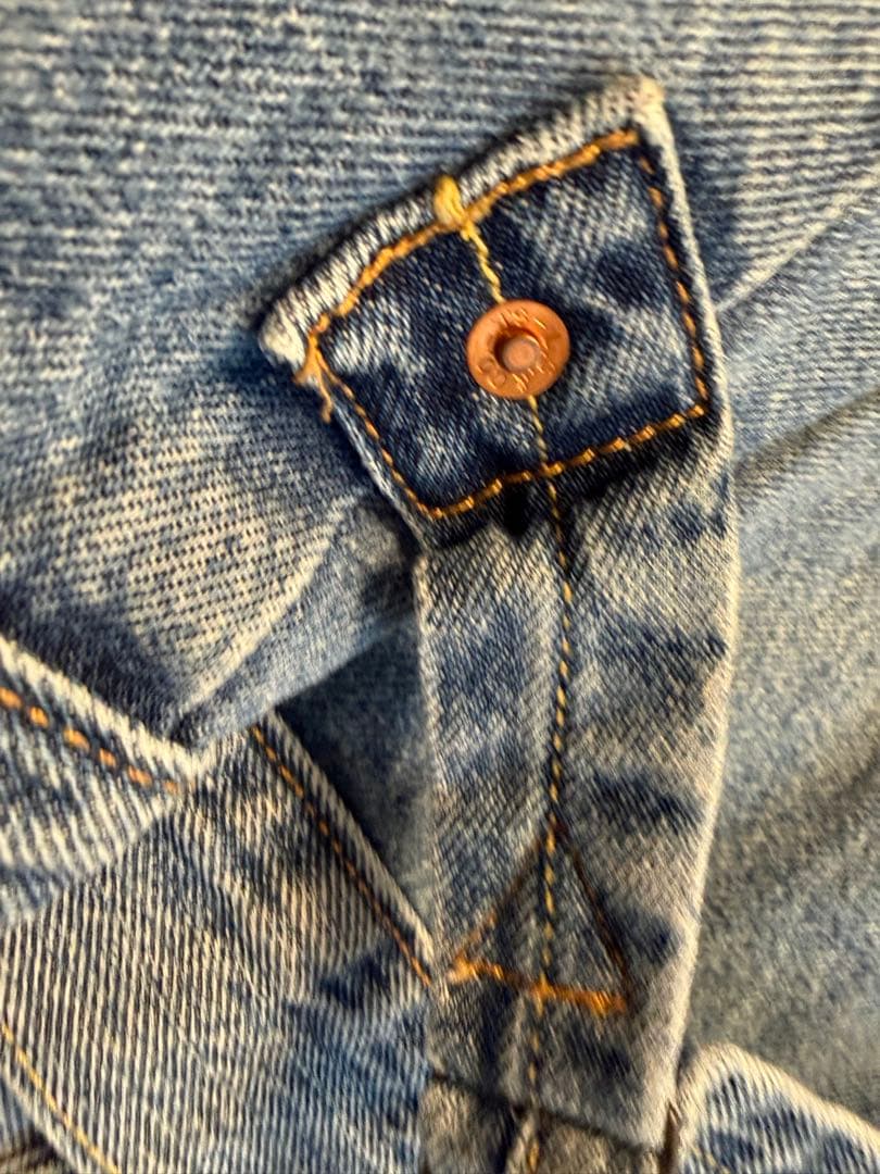 【最終】LEVI'S PREMIUM TYPE1 ダメージ Lサイズ 大戦