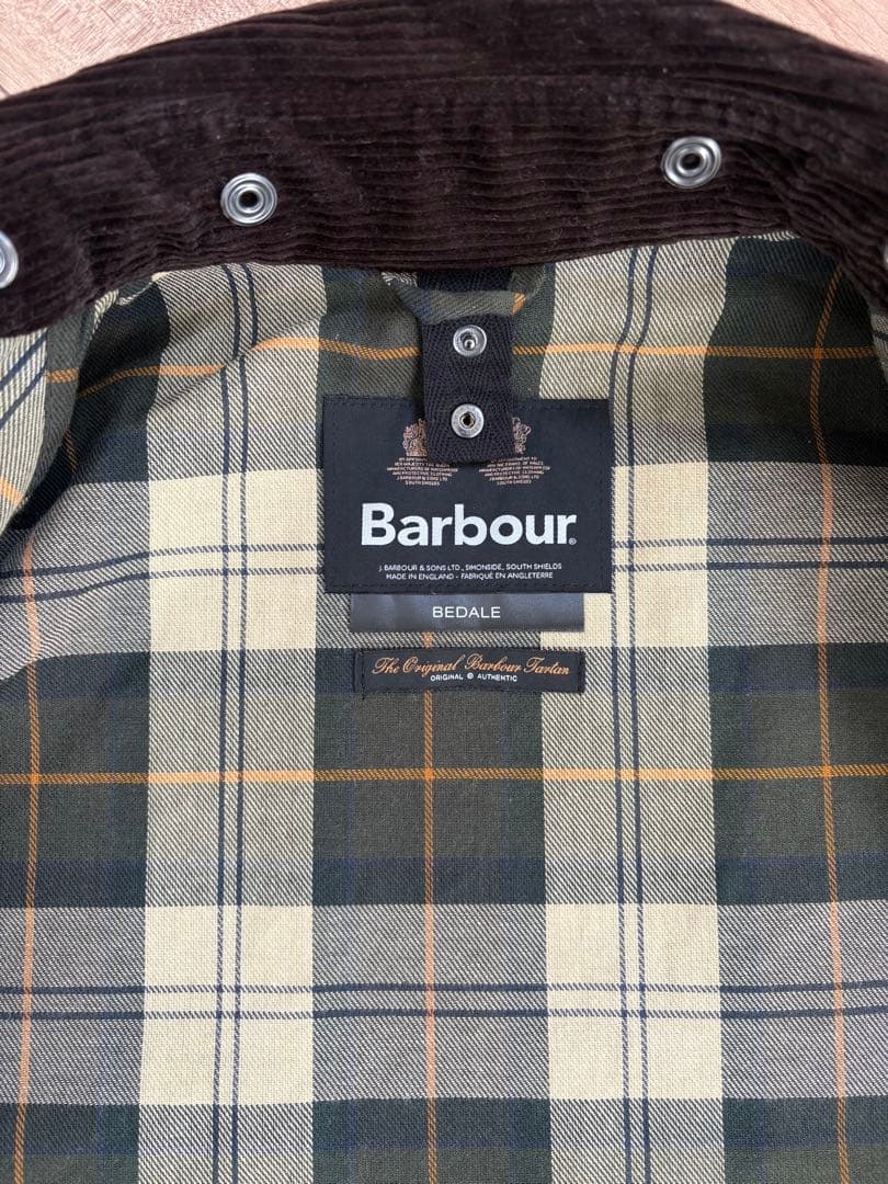 美品！Barbour バブアー ビデイル ワックス　レギュラー　セージ