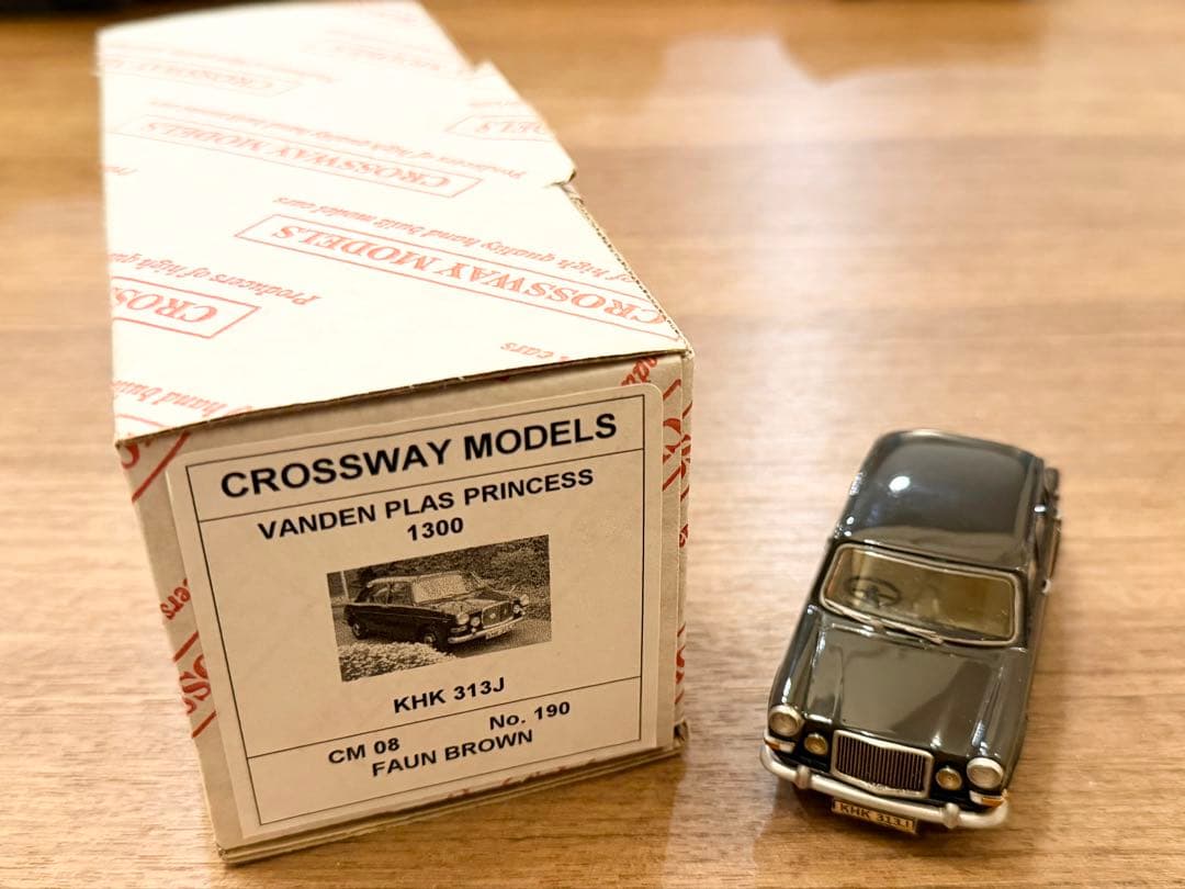 中古品 希少！1/43 クロスウェイモデル バンデンプラ プリンセス ブラウン