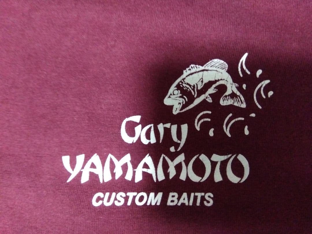 Gary Yamamoto ゲーリーヤマモト オリジナル Tシャツ バス釣り