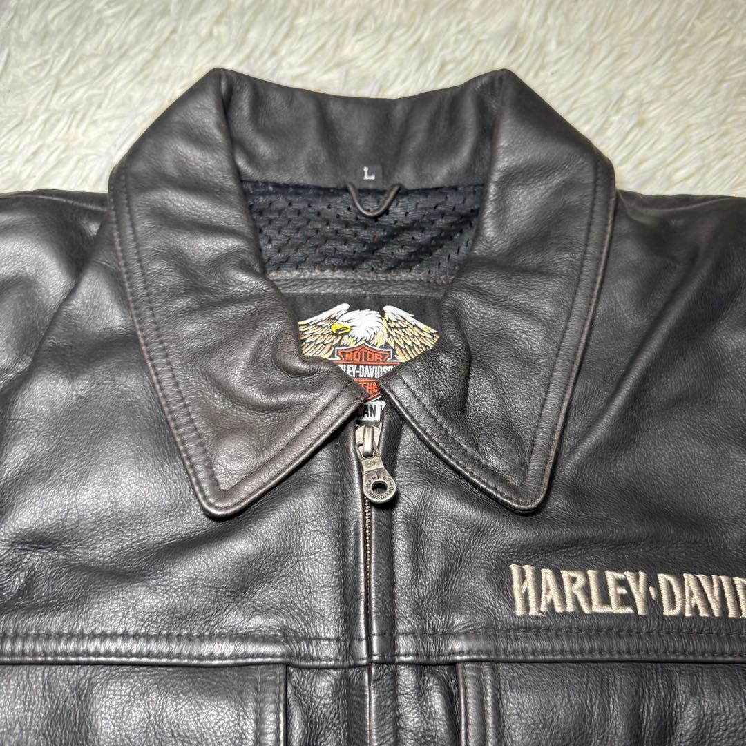 ☆Harley-Davidson レザー ビックイーグル刺繍PROTOTYPE☆