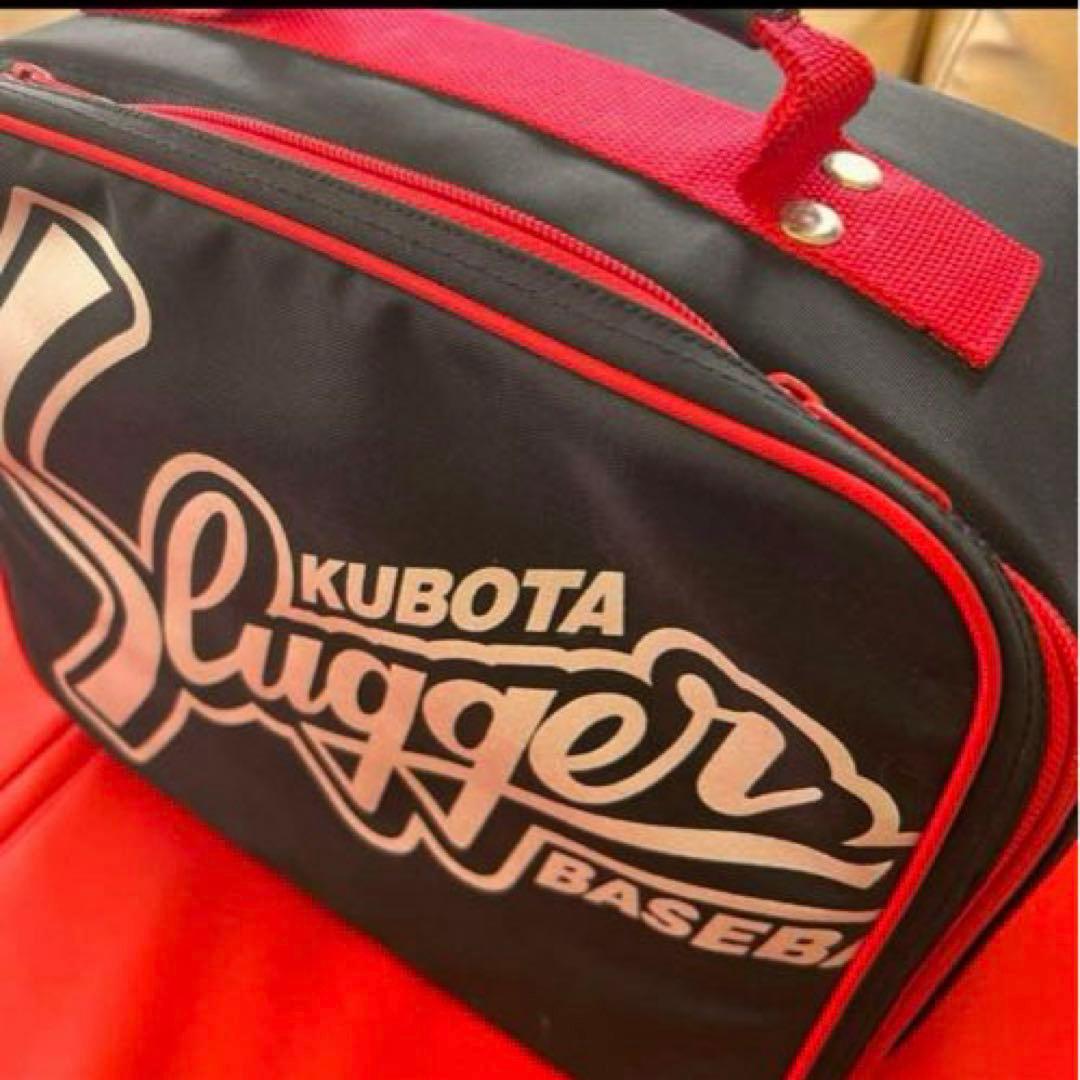 久保田スラッガー✦SLUGGERグラブケース✦ネイビー/レッド
