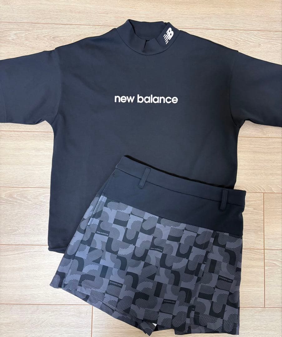 美品⭐︎ニューバランスゴルフ　半袖×ショートパンツセット