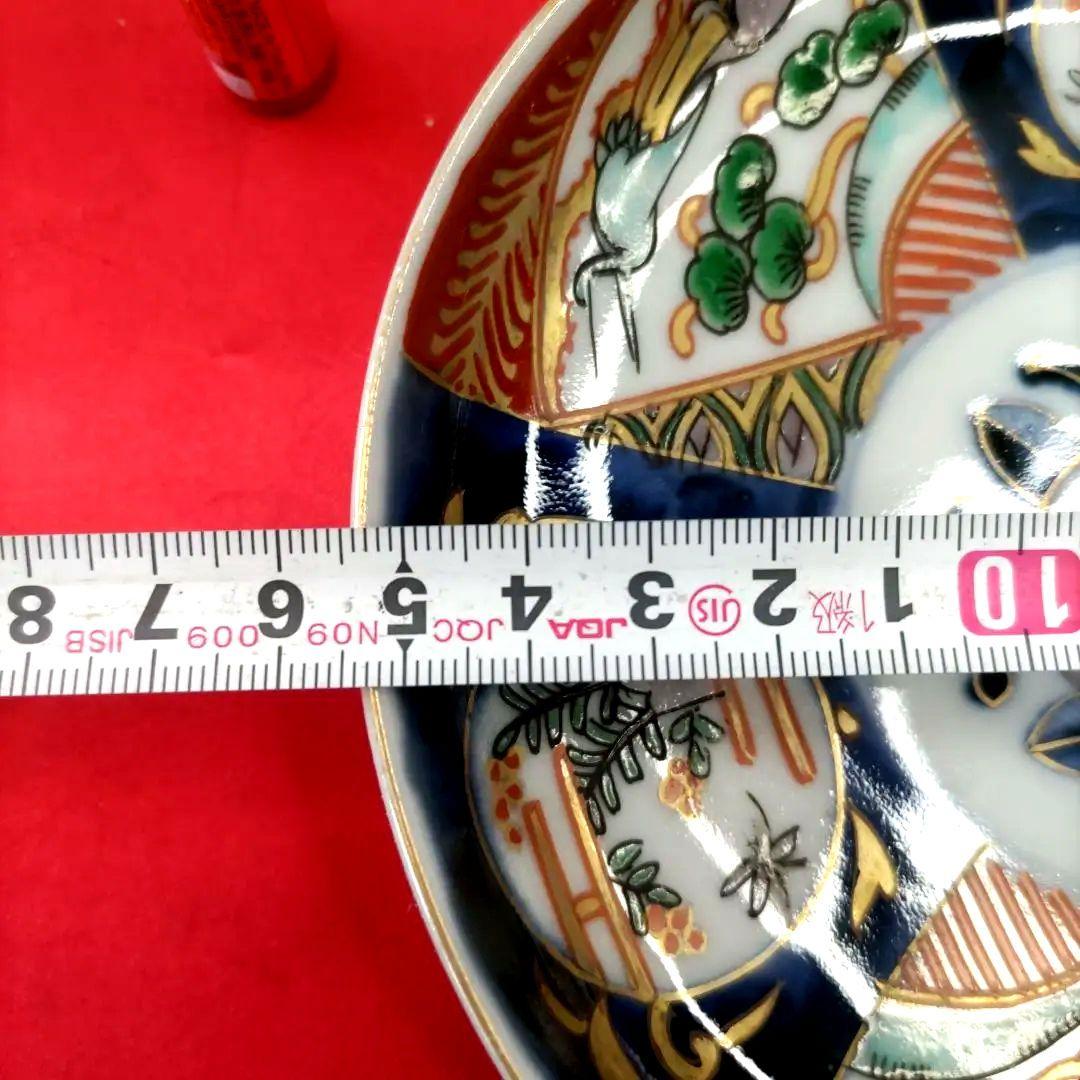 有田焼　伊万里焼　古伊万里　金彩　色絵　小皿　中皿　5寸皿5客セット　①