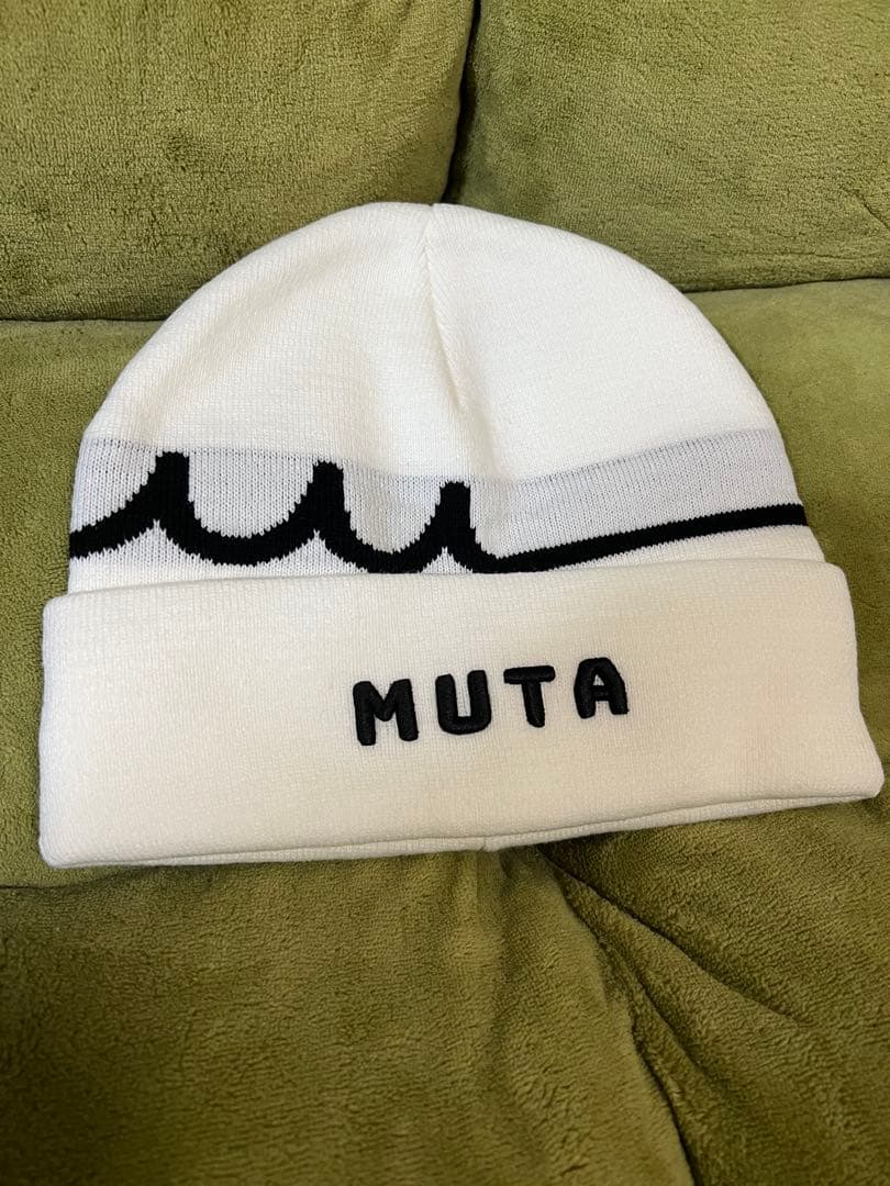 MUTA MARINE ニット帽 ホワイト