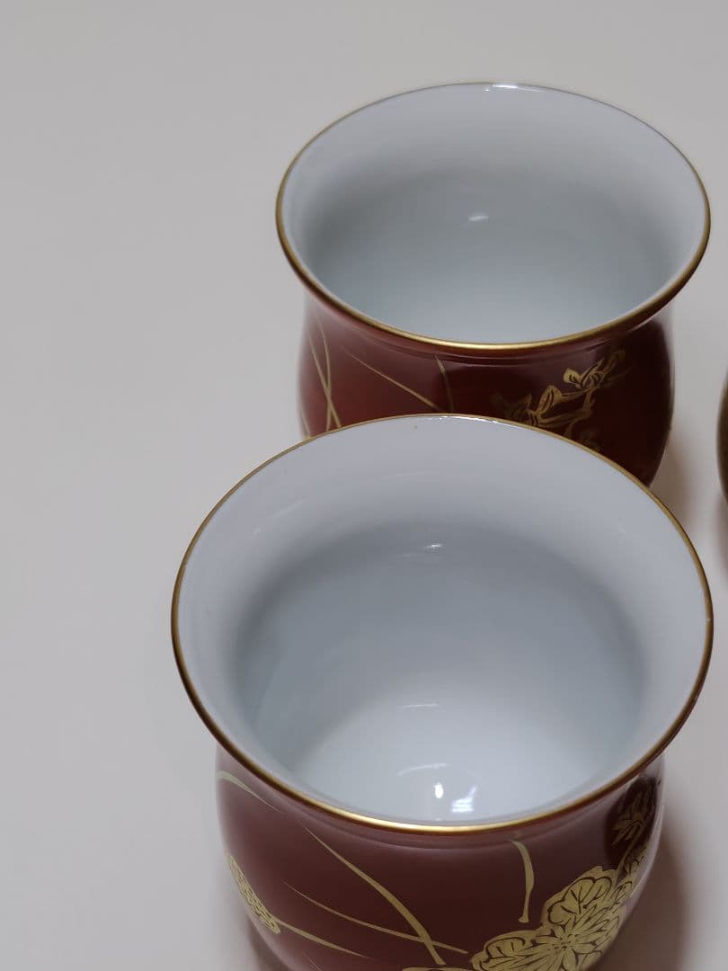 清水焼平安京泉小吸物碗4客
