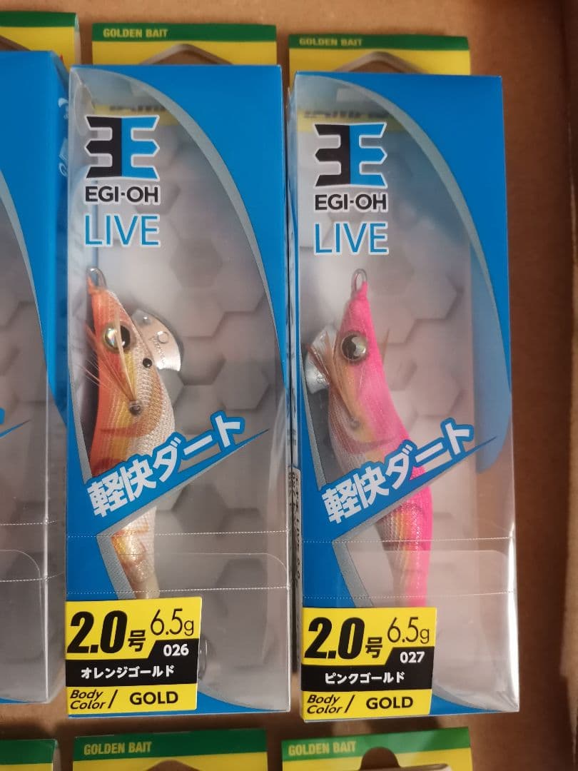 EGI-OH LIVE エギ 2.0号 6.5g カラー多彩