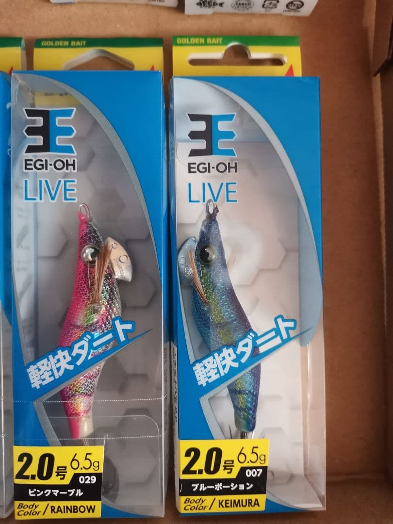 EGI-OH LIVE エギ 2.0号 6.5g カラー多彩