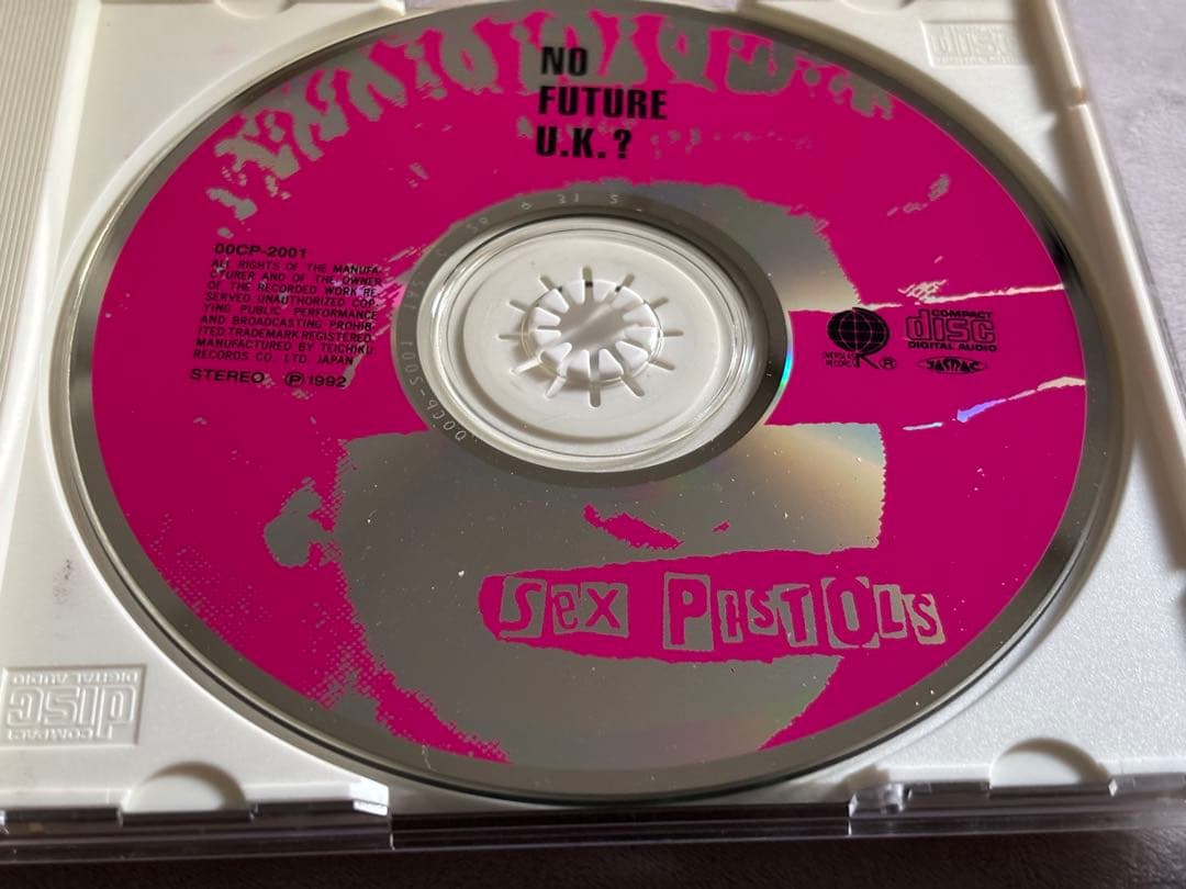 レア　Sex Pistols 直筆サインCD セックスピストルズ　パンクpunk