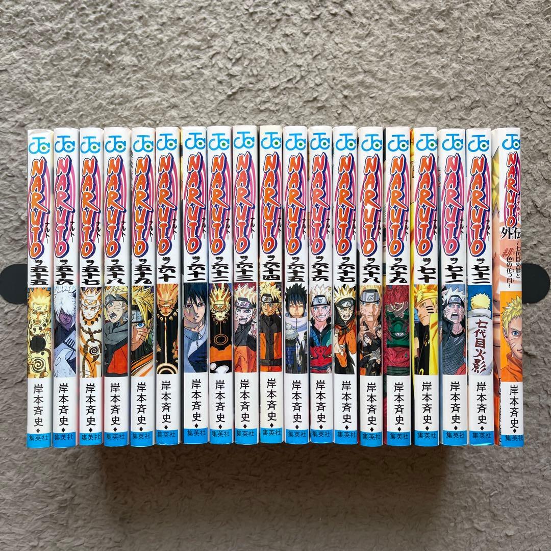NARUTO―ナルト　1〜72巻＋外伝　合計73冊　全巻セット　初版49冊　良品