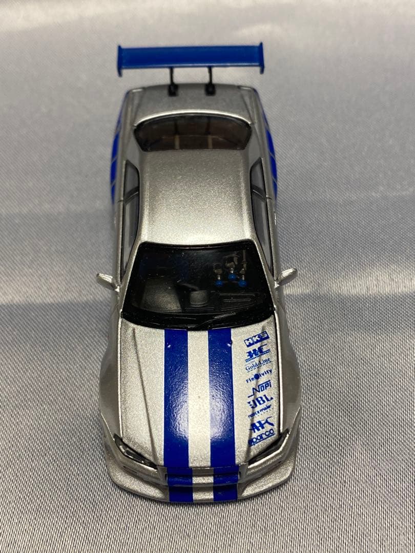 龍樹様専⚠️‼️ワイルドスピードGTR R34 、フィギュアセット