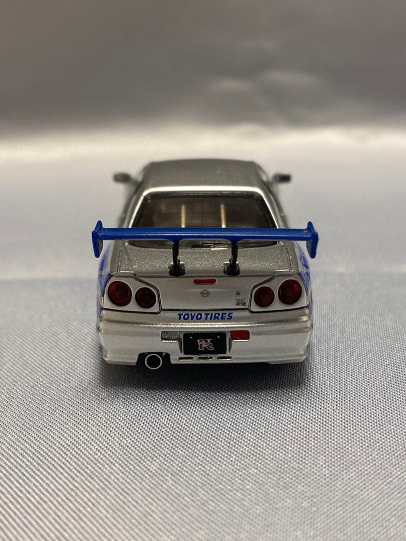 龍樹様専⚠️‼️ワイルドスピードGTR R34 、フィギュアセット
