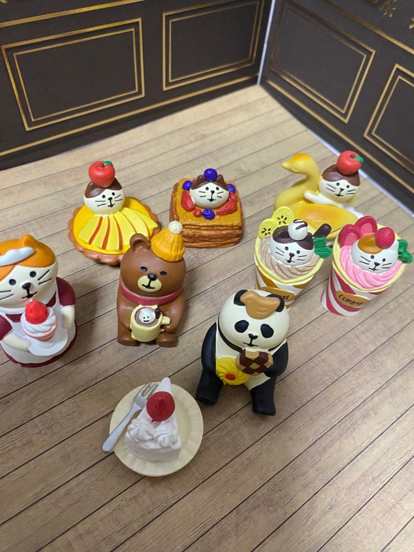 デコレコンコンブル decole concombre ケーキ屋さん９点セット
