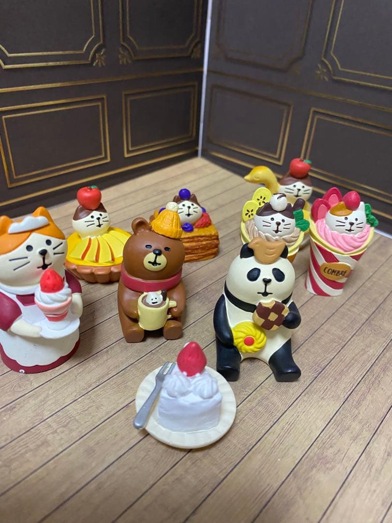 デコレコンコンブル decole concombre ケーキ屋さん９点セット
