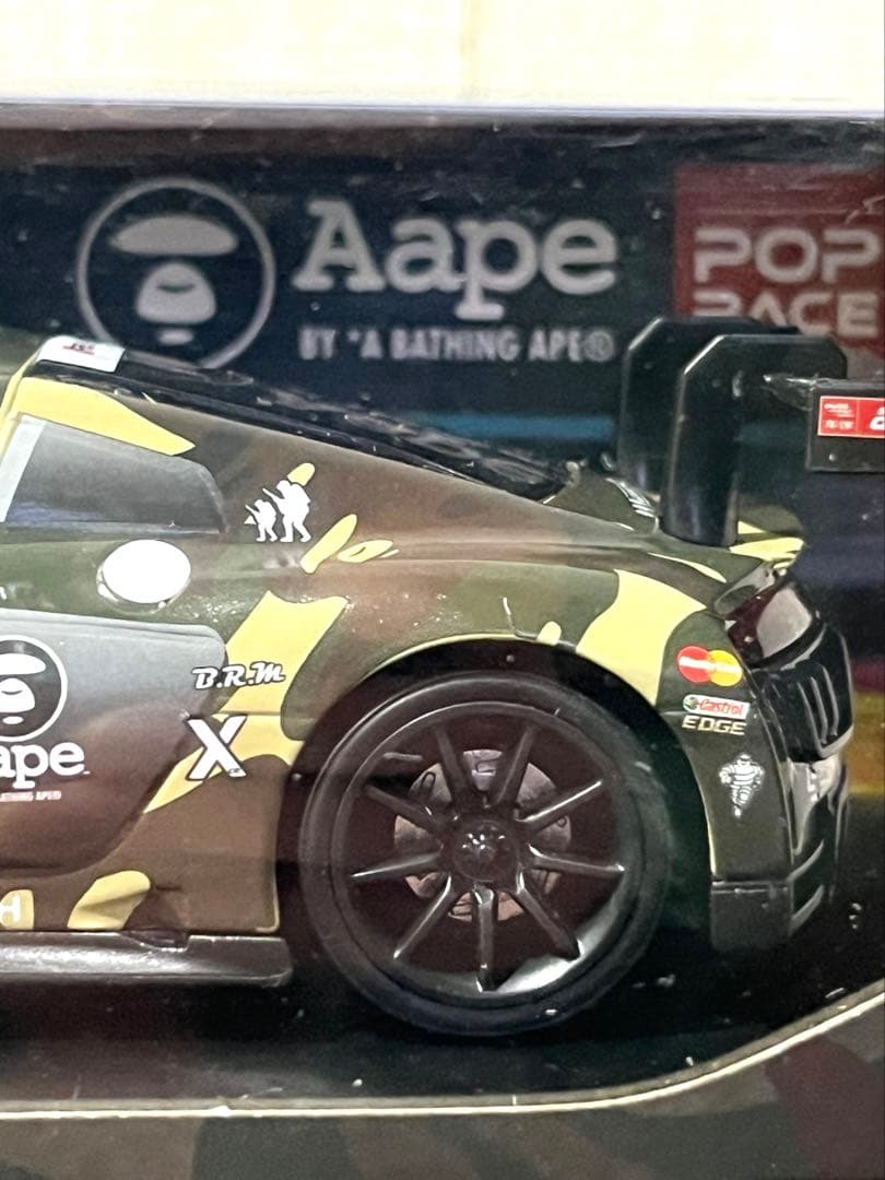 ポップレースAapeアウディR8 LMS GT3 ミニカー（1／32)2台セット