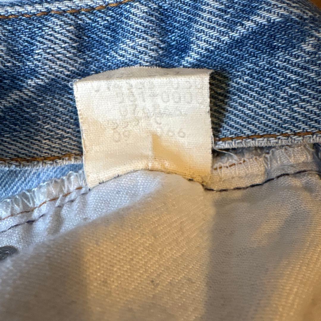 わ*た様 86年製 Levi's 501 USA バレンシア ハチマル W36×