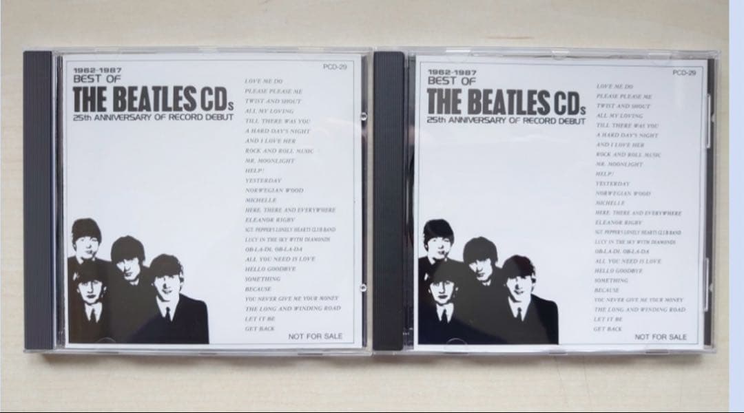 【超貴重！新品】 BEST OF THE BEATLES CDs 非売品 本物！