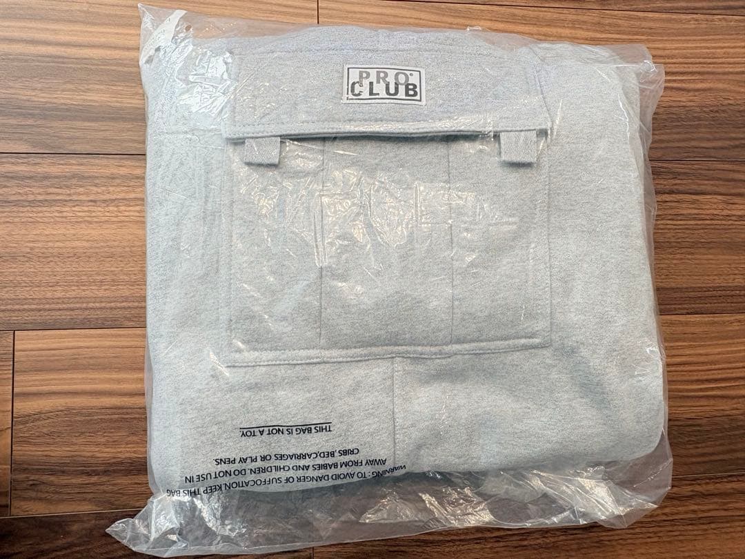 【新品未使用】プロクラブ カーゴパンツ スウェット メンズ 4XL ヘザーグレー