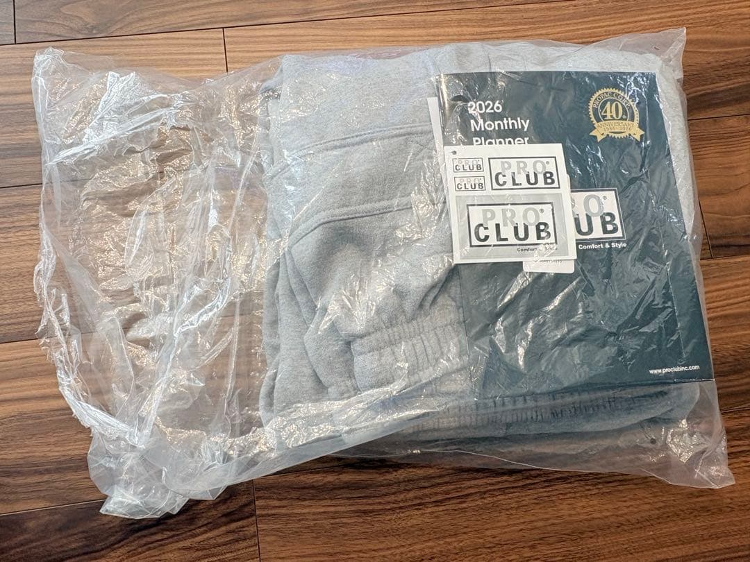 【新品未使用】プロクラブ カーゴパンツ スウェット メンズ 4XL ヘザーグレー