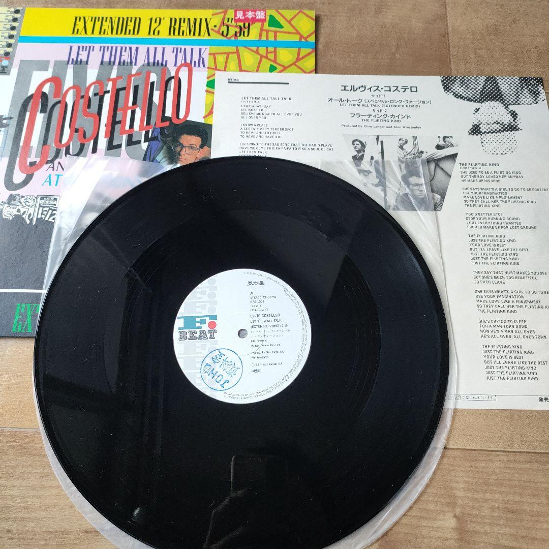 ELVIS COSTELLO 国内プロモ 5枚セット