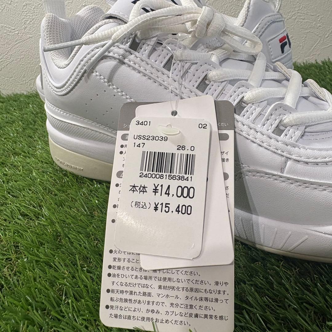 【FILA GOLF】新品DISRUPTOR 2 GOLF ゴルフシューズ