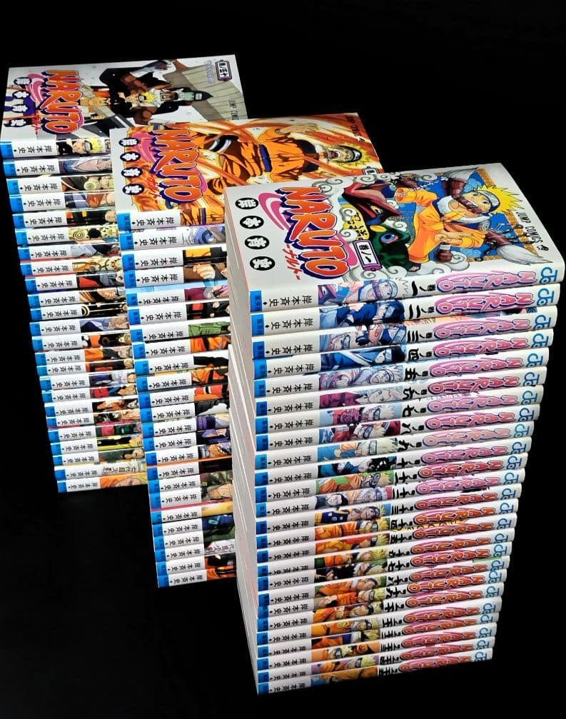 ★全巻初版 NARUTO ナルト 全72巻セット★ First Edition