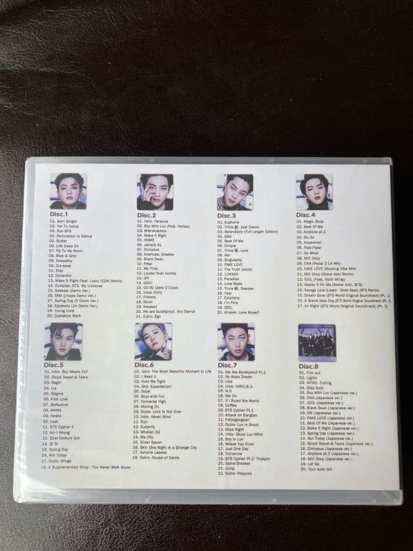 BTS CD８枚組　新品未開封