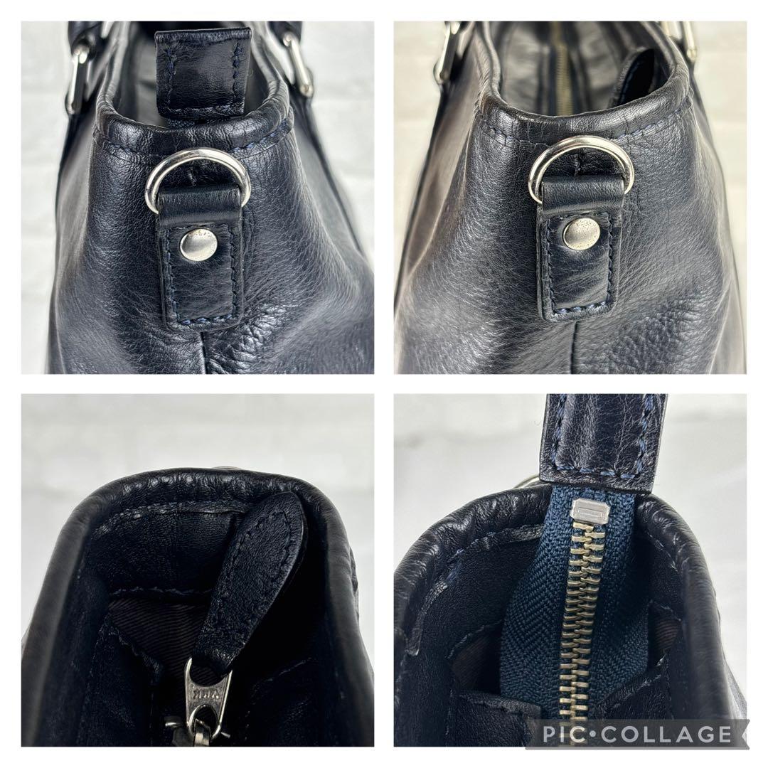 サムソナイト Black Label DEUX MONCX レザー トートバッグ