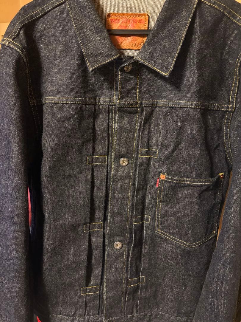 S40's Jacket 対戦モデル濃厚14oz赤タブ42 Japan Tバック